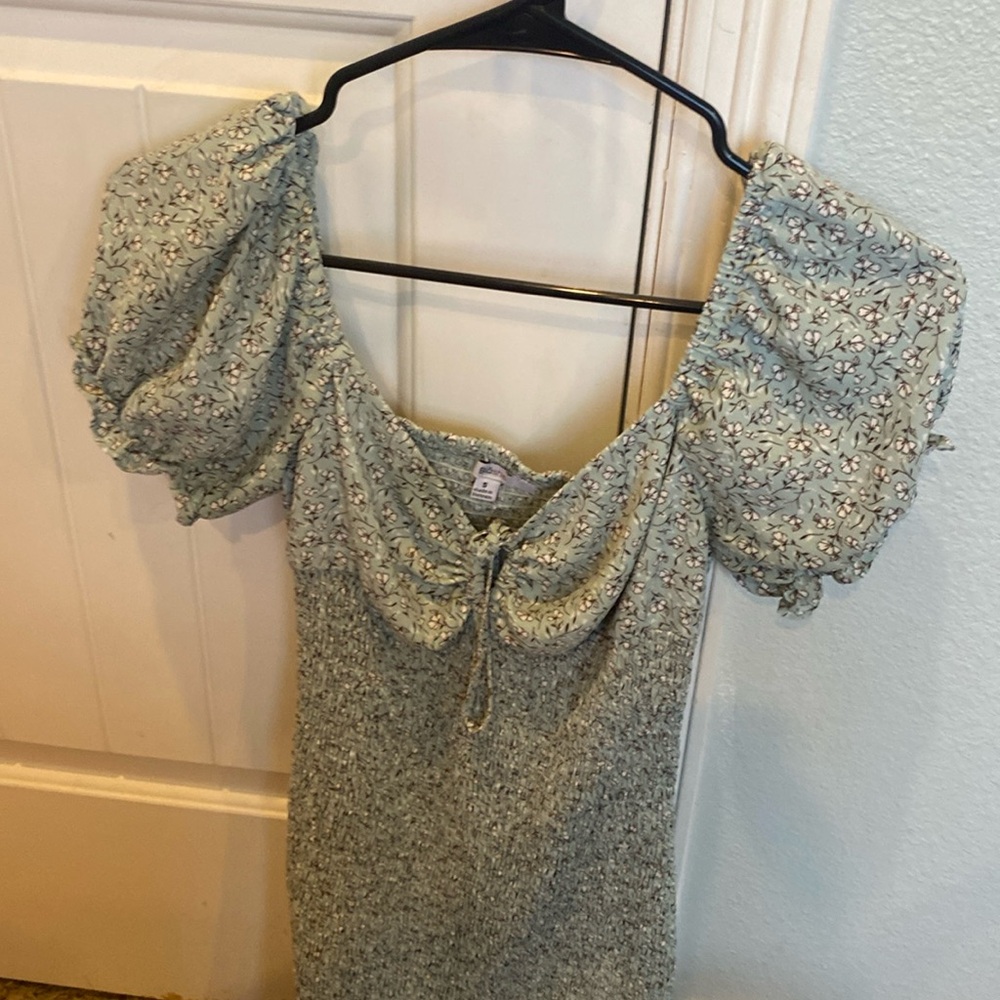 Green dress